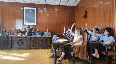 Votación a cargo de los miembros del equipo de gobierno