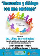 'Encuentro y diálogo con una oncóloga' 