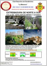 Extremadura de norte a sur