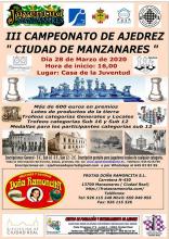 III Campeonato de Ajedrez 'Ciudad de Manzanares'