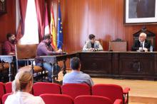 Recepción al Manzanares CF en el Ayuntamiento por el ascenso a Tercera División