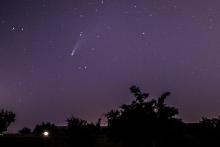 Cometa Neowise (Fotografía de Daniel Morales)