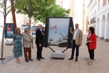 Inauguación de la exposición '40 años del Estatuto de Autonomía de Castilla-La Mancha'