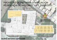 Proyecto de ampliación de la residencia 'Los Jardines'