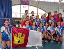 Ayuntamiento-Handball Manzanares alevín femenino