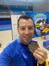Manolo Pastor, medalla de bronce en boxeo (Juegos Europeos de Policías y Bomberos 2023)