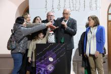 Encendido del alumbrado navideño en Manzanares