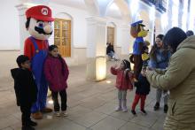 Encendido del alumbrado navideño en Manzanares