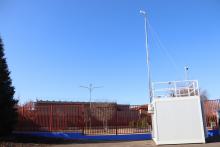 Inauguración estación de medición de la calidad del aire en Manzanares