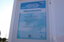 Inauguración estación de medición de la calidad del aire en Manzanares