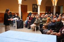 Acto de entrega de los cuerpos recuperados de las fosas 1 y 2 del cementerio de Manzanares