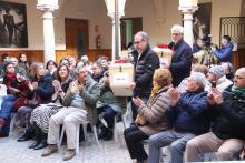 Acto de entrega de los cuerpos recuperados de las fosas 1 y 2 del cementerio de Manzanares