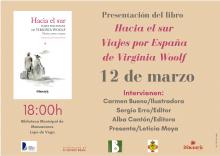 Presentación libro Hacia el sur. Viajes por España de Virginia Woolf