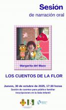 Sesión de narración oral con Margarita del Mazo
