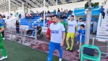 Salida de jugadores al terreno de juego Salida de jugadores al terreno de juego