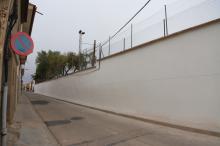 Muro perimetral del colegio San José