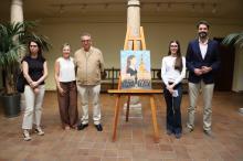 Revelación del cuadro anunciador del XXXVI encuentro coral 'Ciudad de Manzanares'
