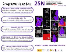 Programación del 25N