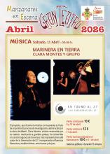 Programación cultural del Gran Teatro (Abril de 2026)