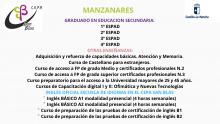 Oferta formativa en el CEPA San Blas