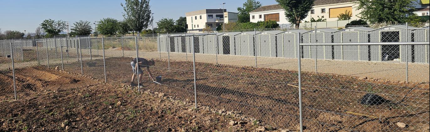 Ya han comenzado las labores en los huertos urbanos