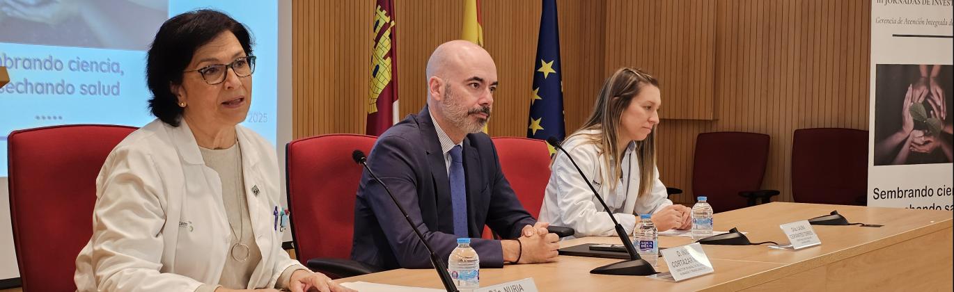 Nuria Sánchez interviene en la apertura de las jornadas Nuria Sánchez interviene en la apertura de las jornadas