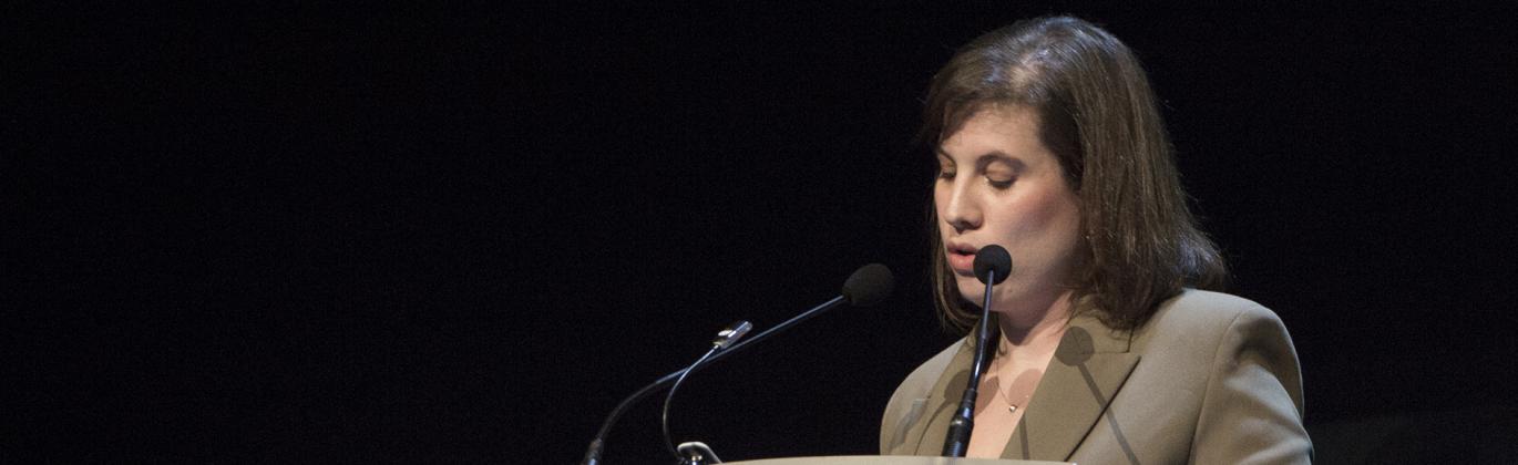 Pregón Semana Santa 2026 de África Crespo (Foto: Carlos Caba)