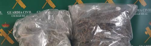 Droga interceptada en este operativo