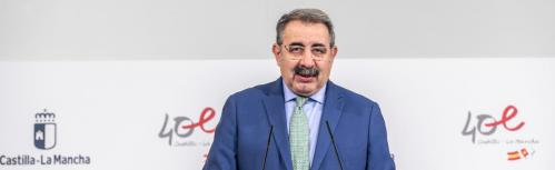 Jesús Fernández Sanz, consejero de Sanidad. Imagen: JCCM