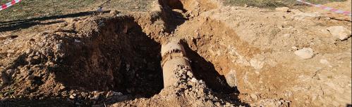 Zona donde se realizarán las reparaciones
