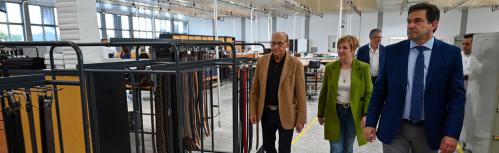 Visita de Miguel Ángel Valverde a Miguel Bellido y Vinícola de Castilla