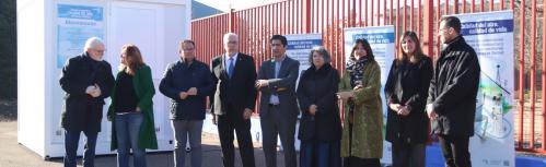 Inauguración estación de medición de la calidad del aire en Manzanares