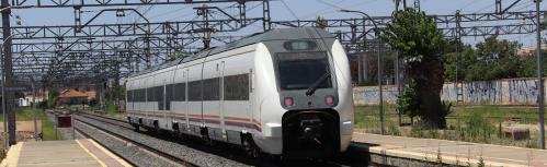 Imagen de archivo. Estación de tren de Manzanares