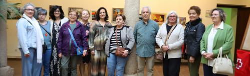 Inauguración exposición de pintura Cruz Roja