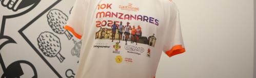 Camiseta de la 10k Manzanares 2025