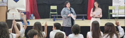 Taller sobre discursos de odio celebrado en el colegio Altagracia