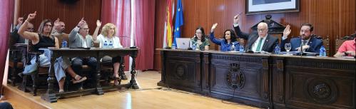 Aprobación unánime de uno de los puntos de la sesión