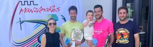 Carlos Puche y Luis del Moral, campeones del torneo de pádel 'Manzanares Villa Europea del Deporte 2026'