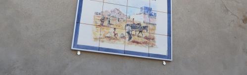 Descubrimiento de la placa cerámica 'Las Eras del Castillo'