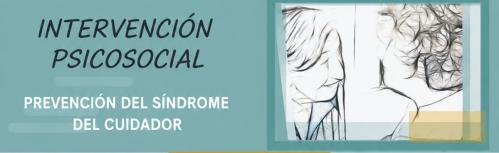 Cartel de la formación 'Intervención psicosocial: Prevención del síndrome del cuidador'