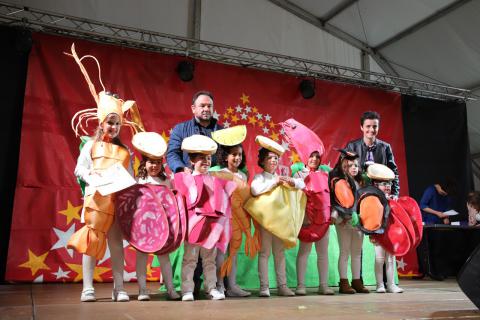 Premios del concurso de disfraces infantiles
