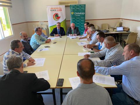 Última sesión de la lonja hortofrutícola. Imagen: Asaja