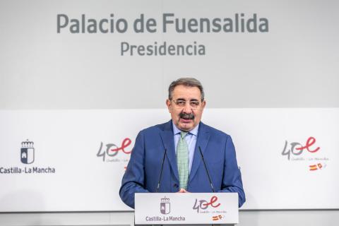Jesús Fernández Sanz, consejero de Sanidad. Imagen: JCCM