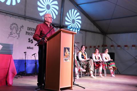 Alfonso Márquez durante su pregón