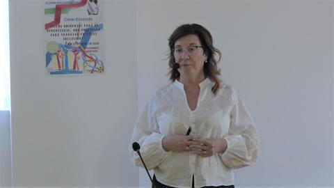 Coral Elizondo en las IX Jornadas Avanzando