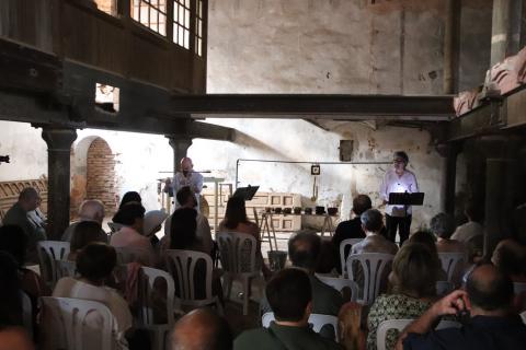 Acto poético-Presentación libro La claridad del agua de Teo Serna en la fábrica de harinas