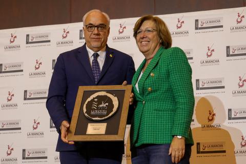 El alcalde de Manzanares recogió el premio