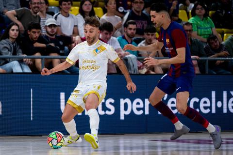 Barça-Quesos El Hidalgo Manzanares FS (Fotografía: FCB)