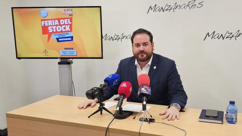 Pablo Camacho en la presentación de la feria del Stock 2025