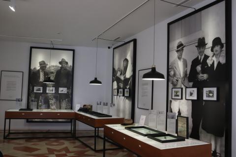 Una de las galerías del archivo museo